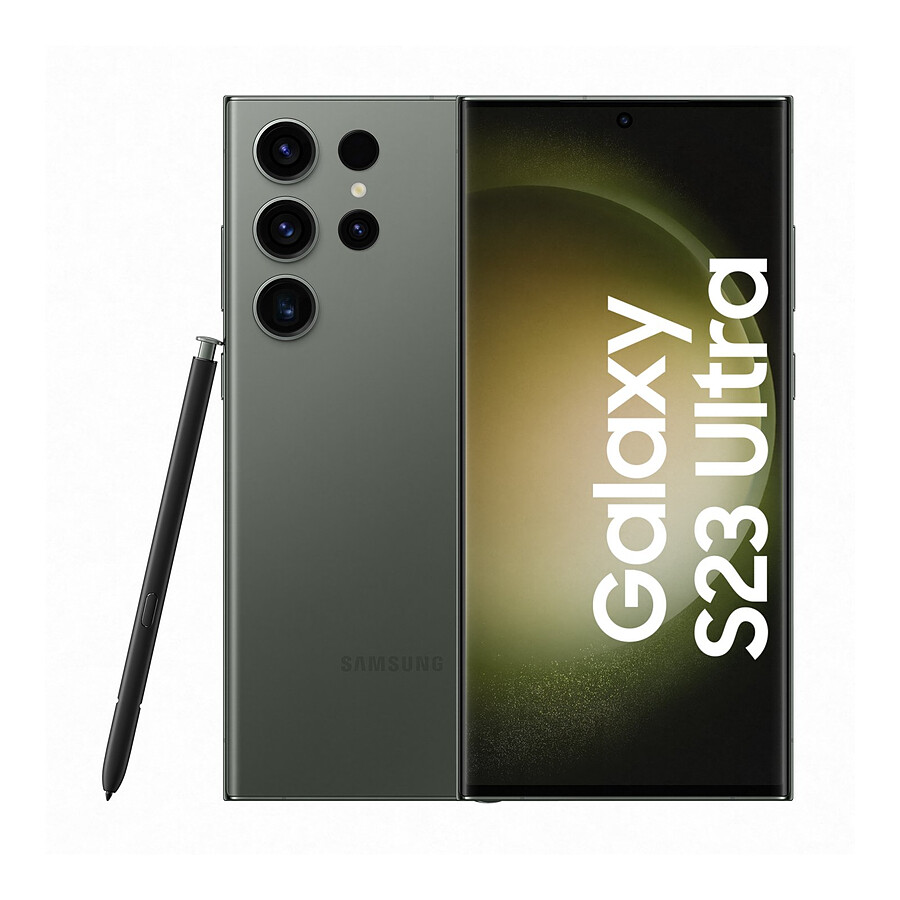 Smartphone reconditionné Samsung Galaxy S23 Ultra 5G (Vert) - 256 Go - 8 Go · Reconditionné