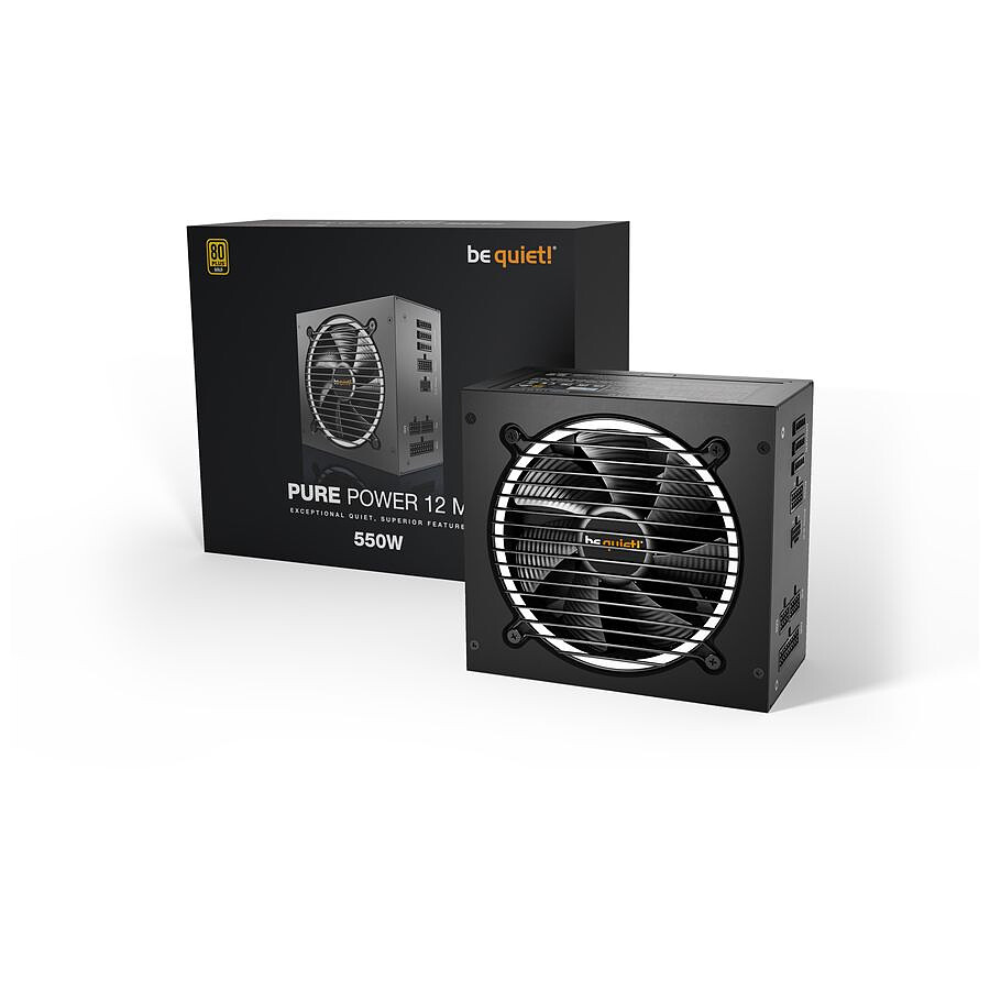 Alimentation PC be quiet! Pure Power 12 M 550W