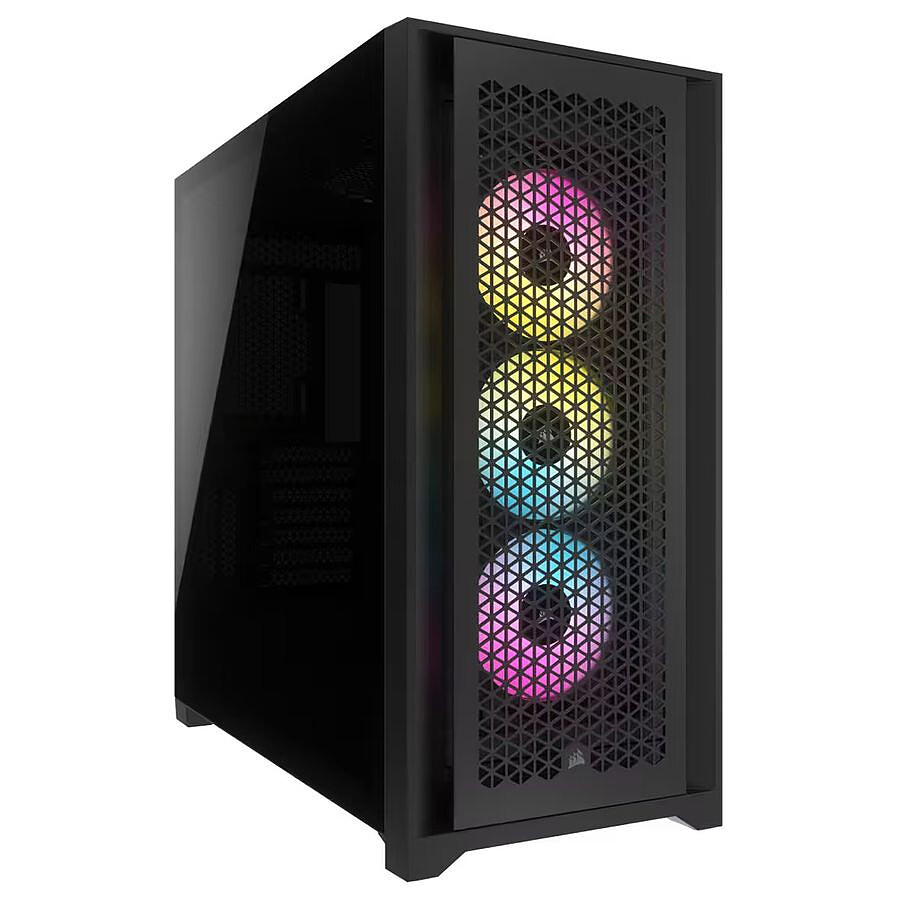 Boîtier PC Corsair iCUE 5000D RGB Airflow - Noir