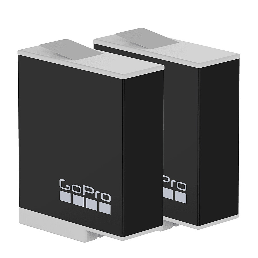 Batterie et chargeur GoPro 2 Batteries Enduro rechargeable HERO11 / HERO10 / HERO9 Black