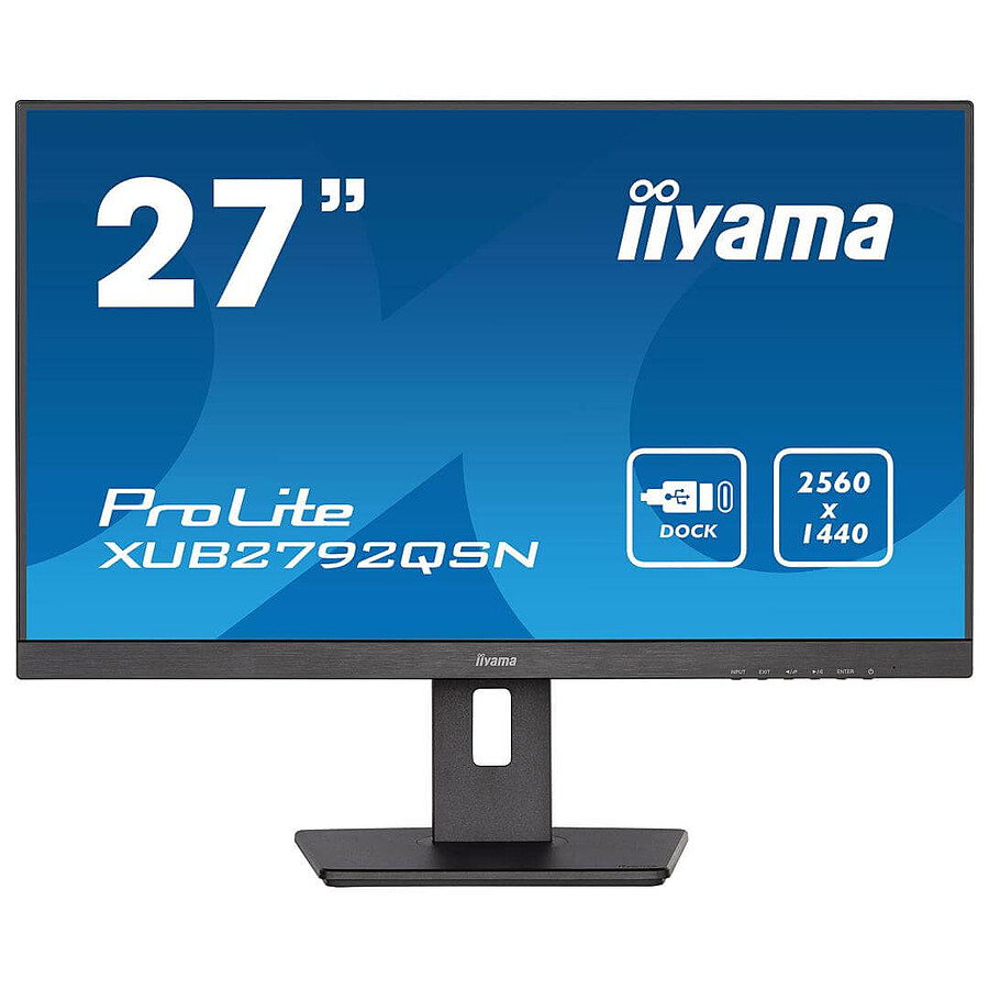 Ecran PC - IIYAMA - ProLite 27 Slim - 27 4K - Dalle IPS - 4 ms