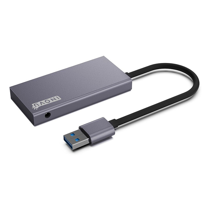 Câble USB INOVU Hub USB-A/C 3.0 vers 4x USB-A 3.0 (avec alimentation externe)