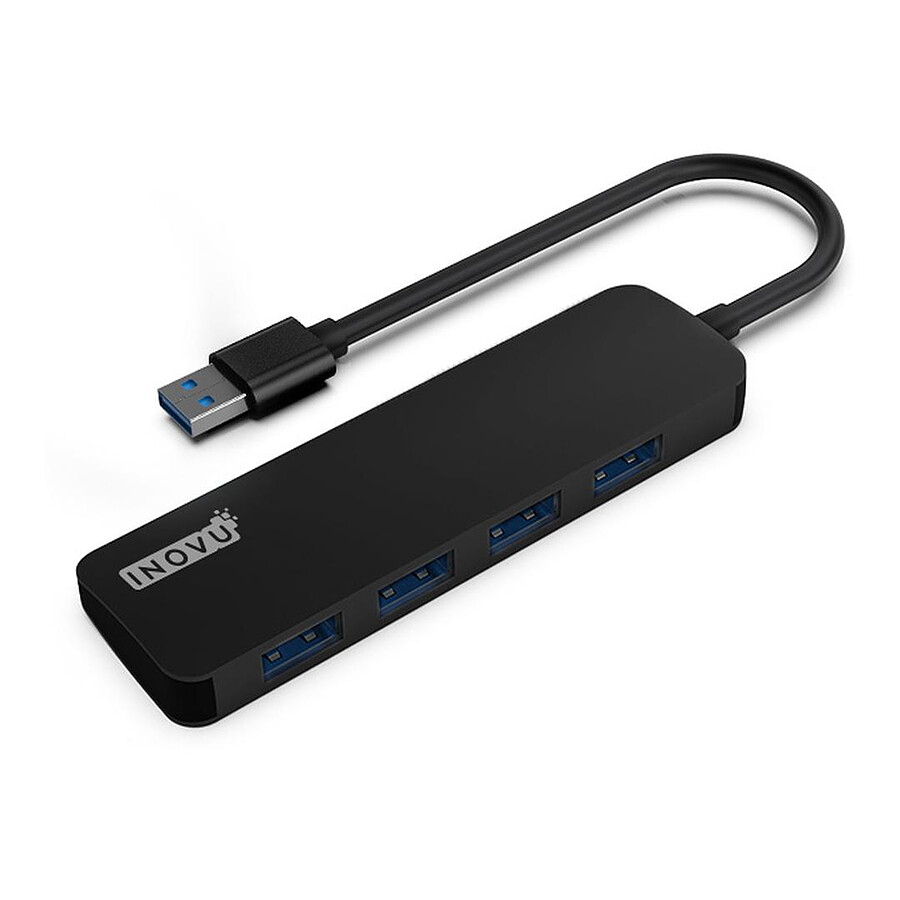 Câble USB INOVU Hub USB-A 3.0 4 ports