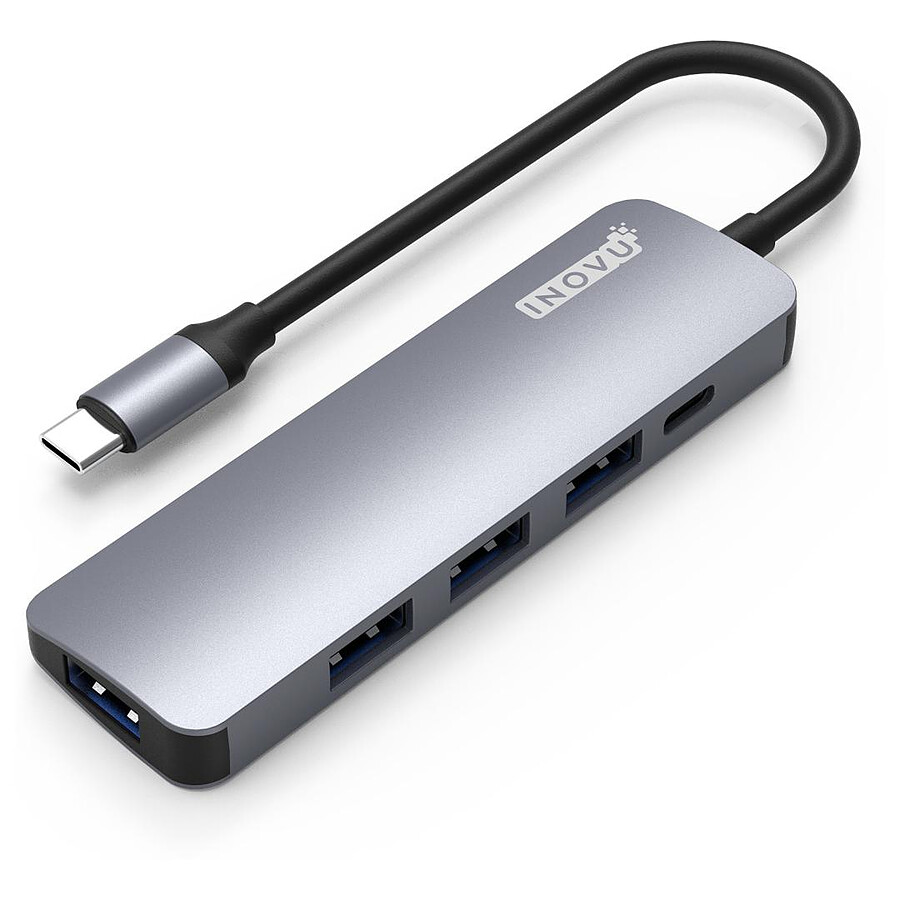 Câble USB INOVU Hub USB-C 3.0 vers 4x USB-A 3.0