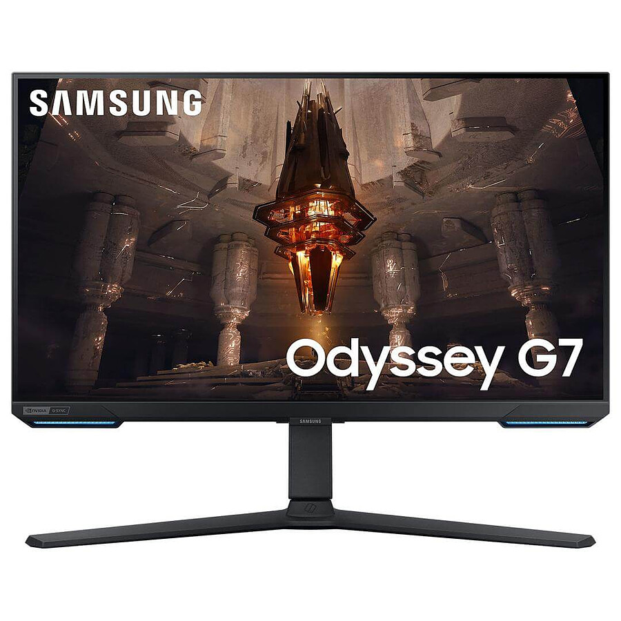 L'écran PC 27 Samsung Odyssey G4 S27BG400EU passe sous la barre