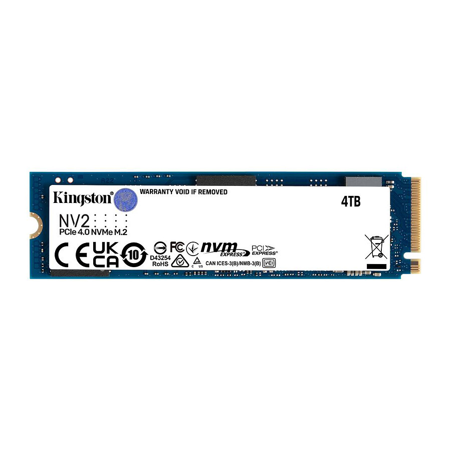 Disque SSD Kingston NV2 - 4 To