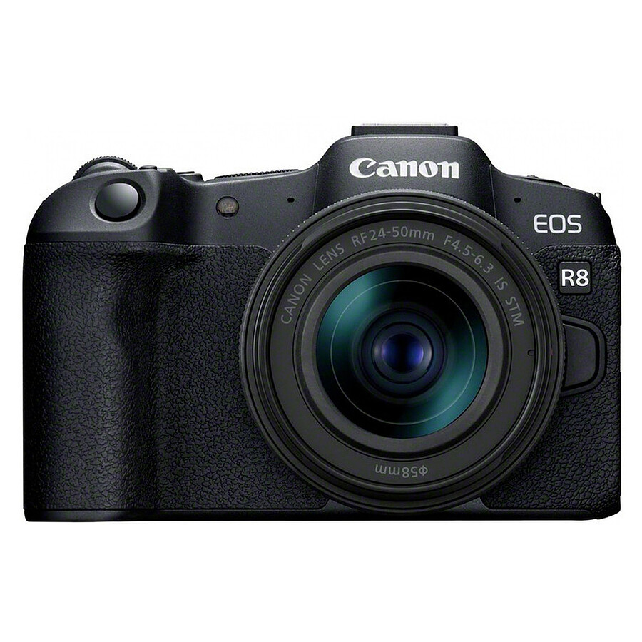 Appareil photo hybride Canon EOS R8 + RF 24-50mm f/4.5-6.3 IS STM 