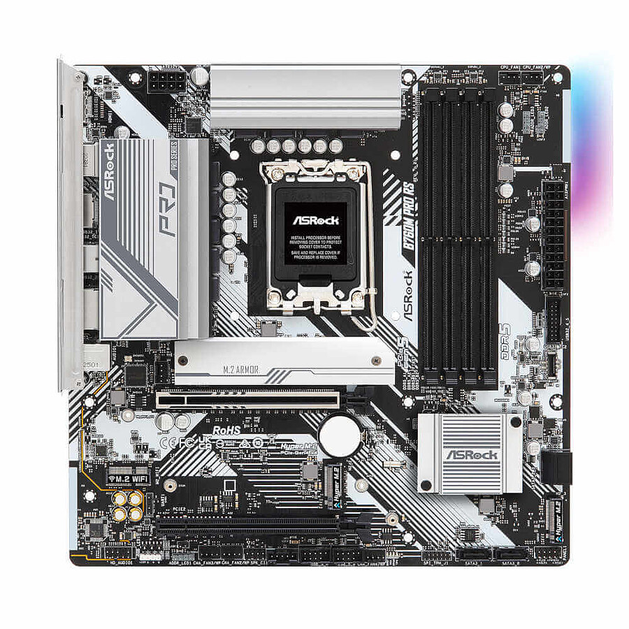 Carte Mère ASRock B760M-H/M.2 DDR5 (Intel LGA 1700) Micro ATX – Clean  informatique