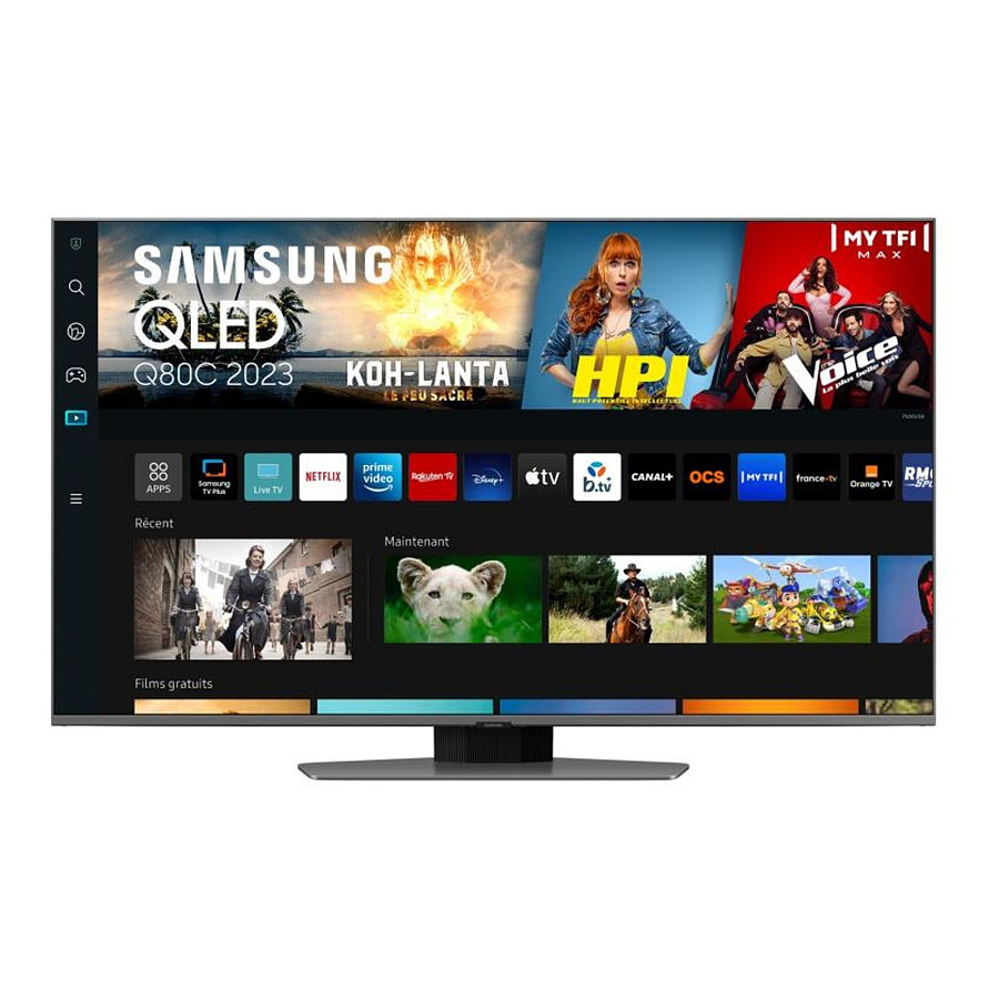 TV Samsung TQ85Q80C - TV QLED 4K UHD HDR - 214 cm