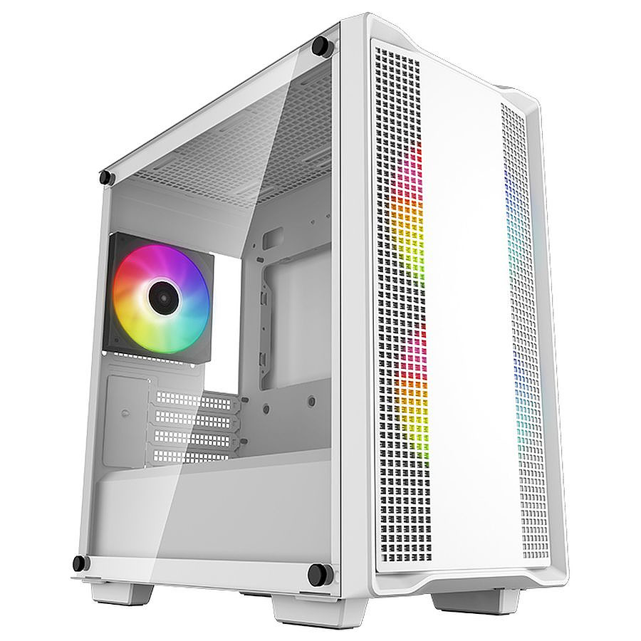 Boîtier PC DeepCool CC360 A-RGB - Blanc