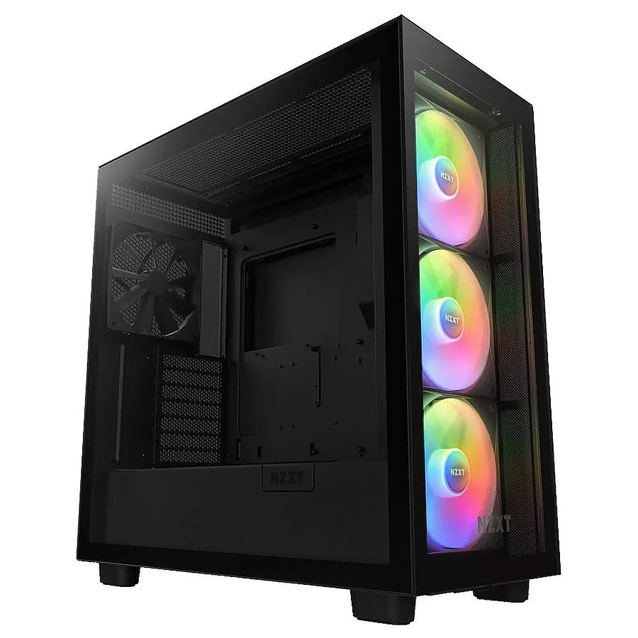 Boîtier PC NZXT H7 Elite RGB - Noir