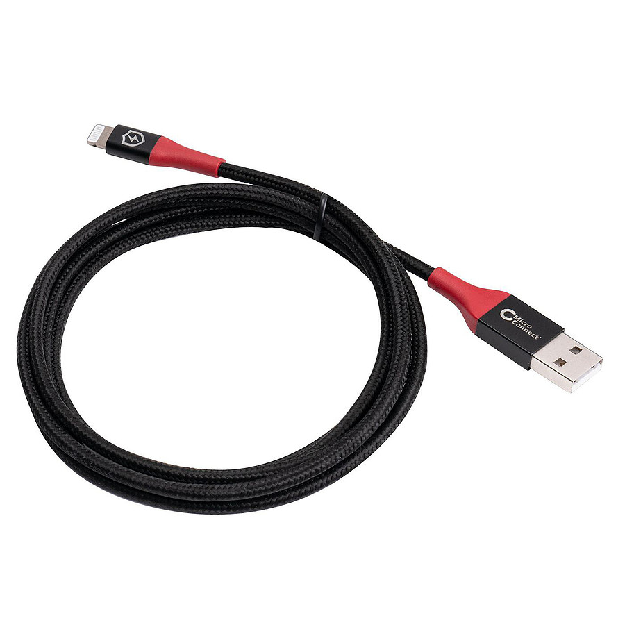 Câble USB MicroConnect Safe Charge USB-A to Lightning Data Blocker - 1.5 m