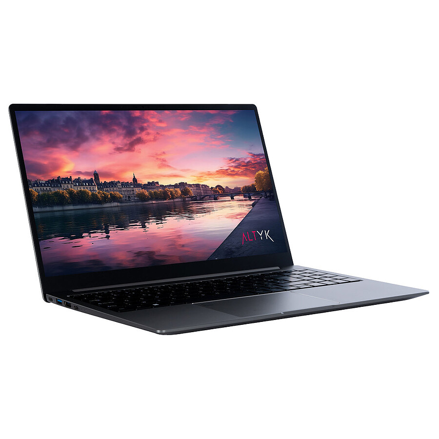 PC Portable ALTYK L16F-I5P32 - 16" Full HD, Intel Core I5-1240P, 32 Go RAM, SSD 1920 Go, Windows 11 - Métal, Léger (1,8 Kg), 3 Ans Garantie