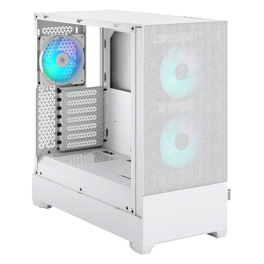 Boîtier PC Fractal Design Pop Air RGB TG - Blanc