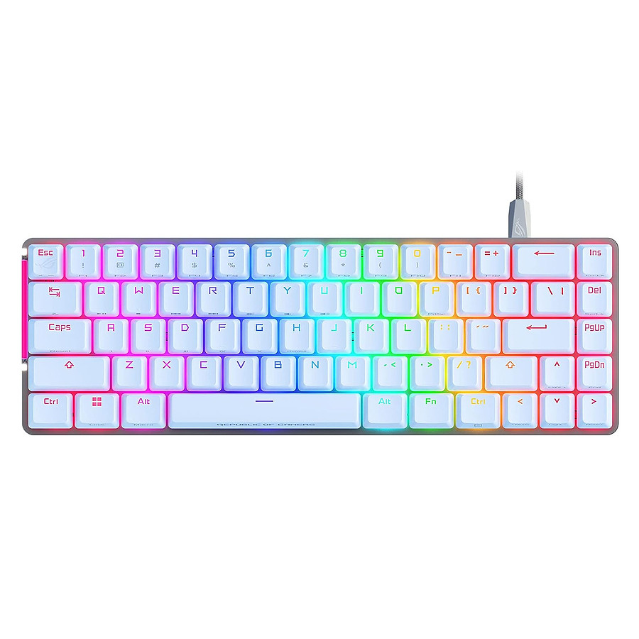 RK ROYAL KLUDGE RK61 Clavier sans Fil, AZERTY 60% Clavier Gaming
