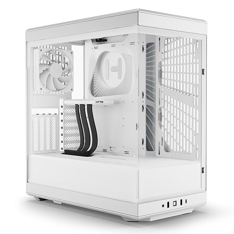 Boîtier PC Hyte Y40 Snow White - Blanc 