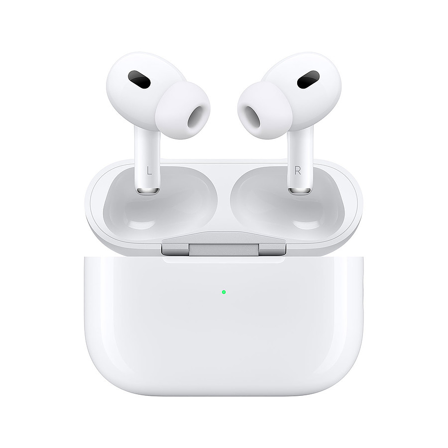 Casque Audio Apple AirPods Pro 2e Génération 2023 avec Boîtier de charge MagSafe USB-C - Écouteurs sans fil