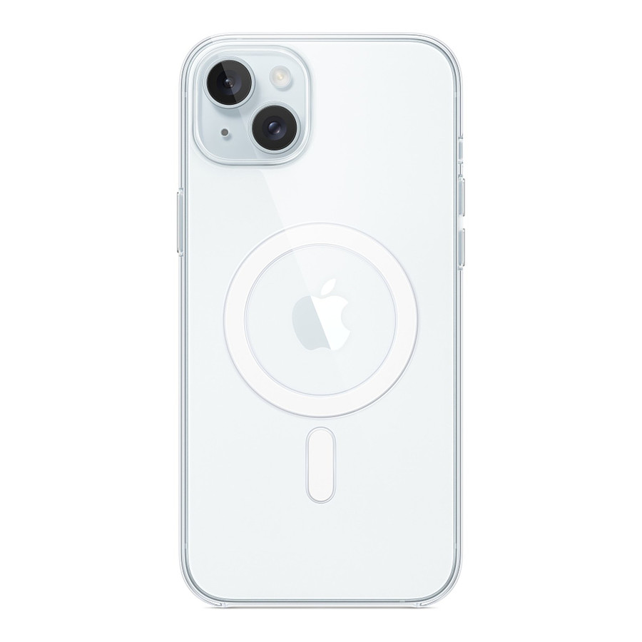 Coque et housse Apple Étui transparent avec MagSafe pour iPhone 15 Plus