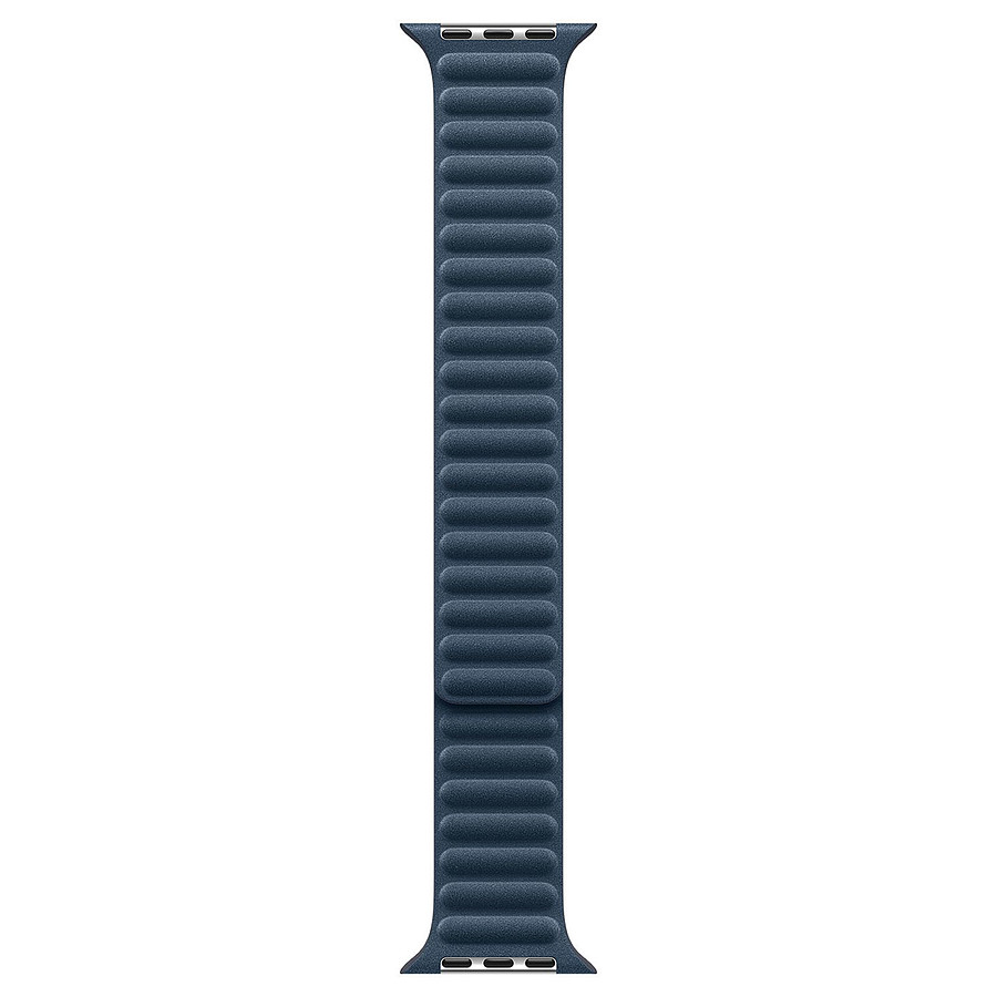 Accessoires montre et bracelet Apple Bracelet à maillons magnétique Bleu pacifique pour Apple Watch 41 mm - Taille M/L