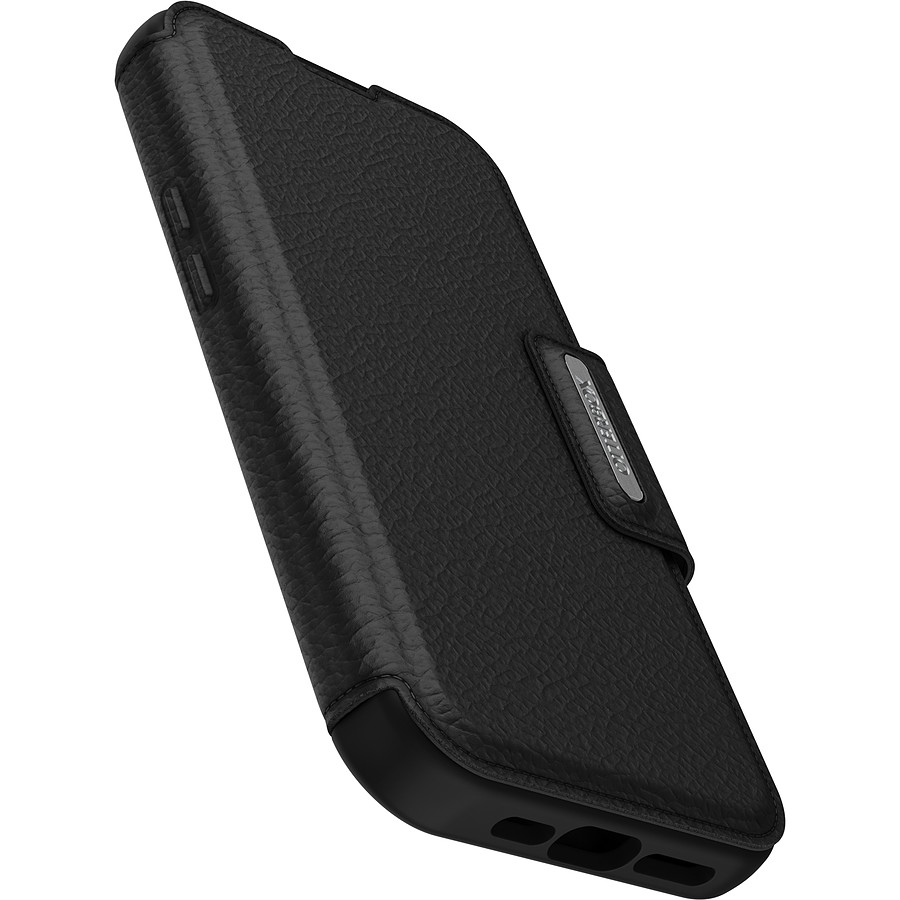 Coque et housse Otterbox Coque Strada Series Folio MagSafe Noir - iPhone 15 Pro
