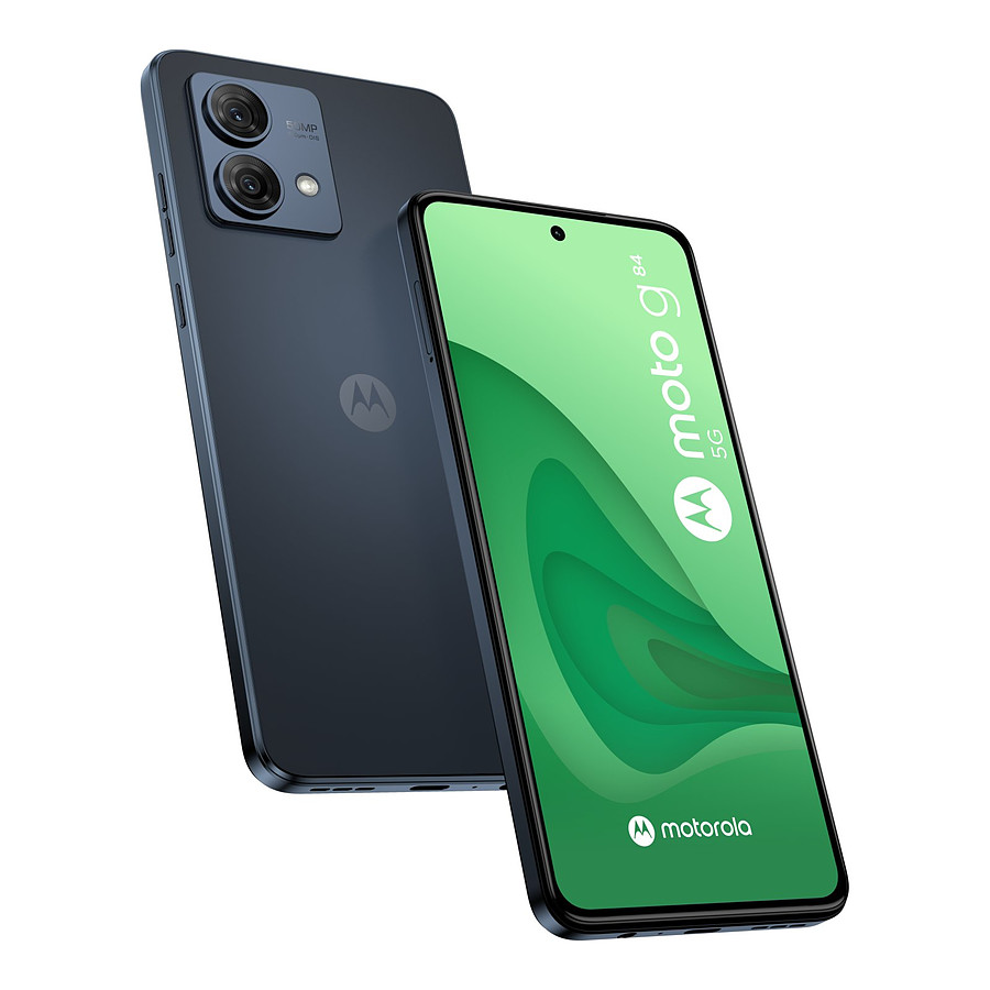 Smartphone Motorola Moto G84 Gris pétrole - 256 Go - 12 Go