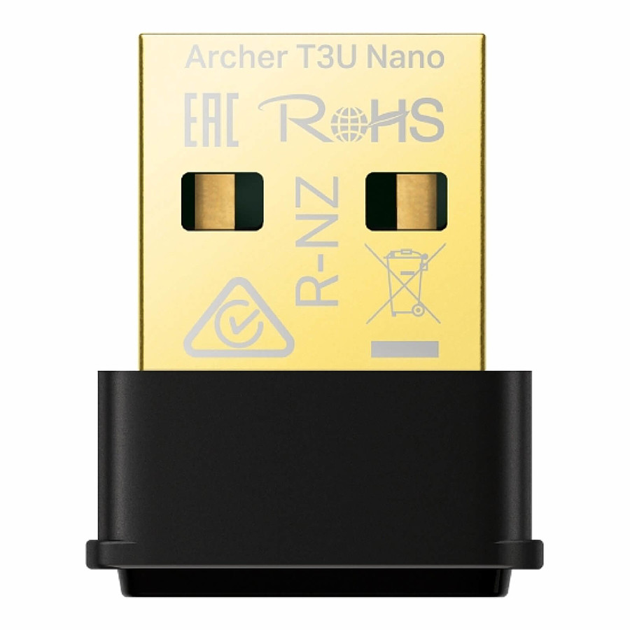 Carte réseau TP-Link Archer T3U Nano - Clé USB Wifi AC1300 double bande