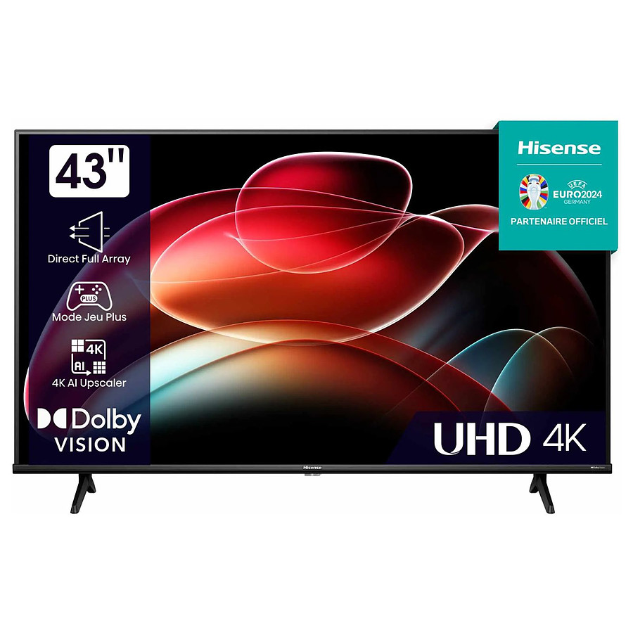 TV Hisense 43A6K - TV 4K UHD HDR - 108 cm