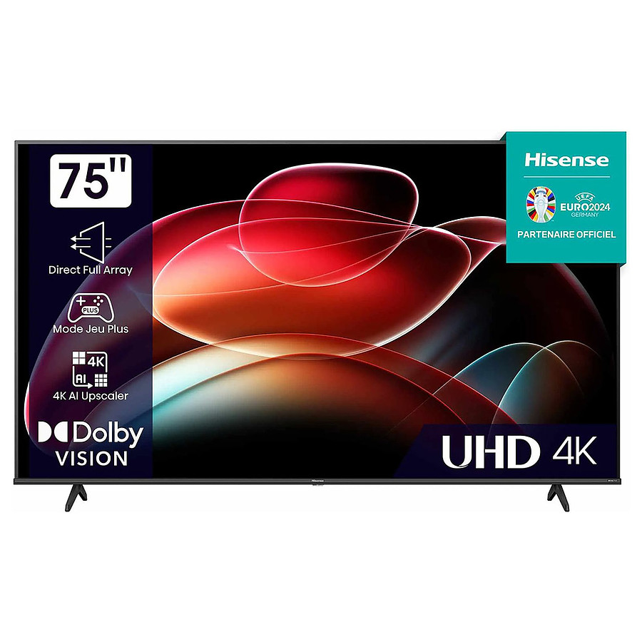 TV Hisense 75A6K - TV 4K UHD HDR - 190 cm