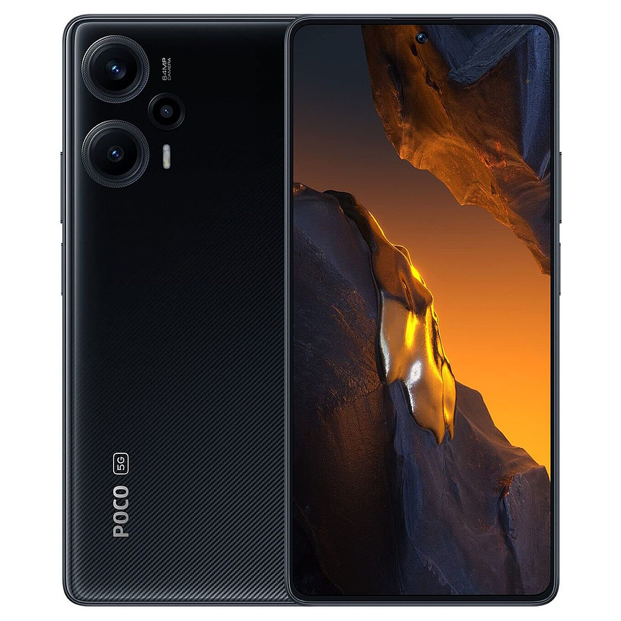 Smartphone Xiaomi Poco F5 Noir - 256 Go 