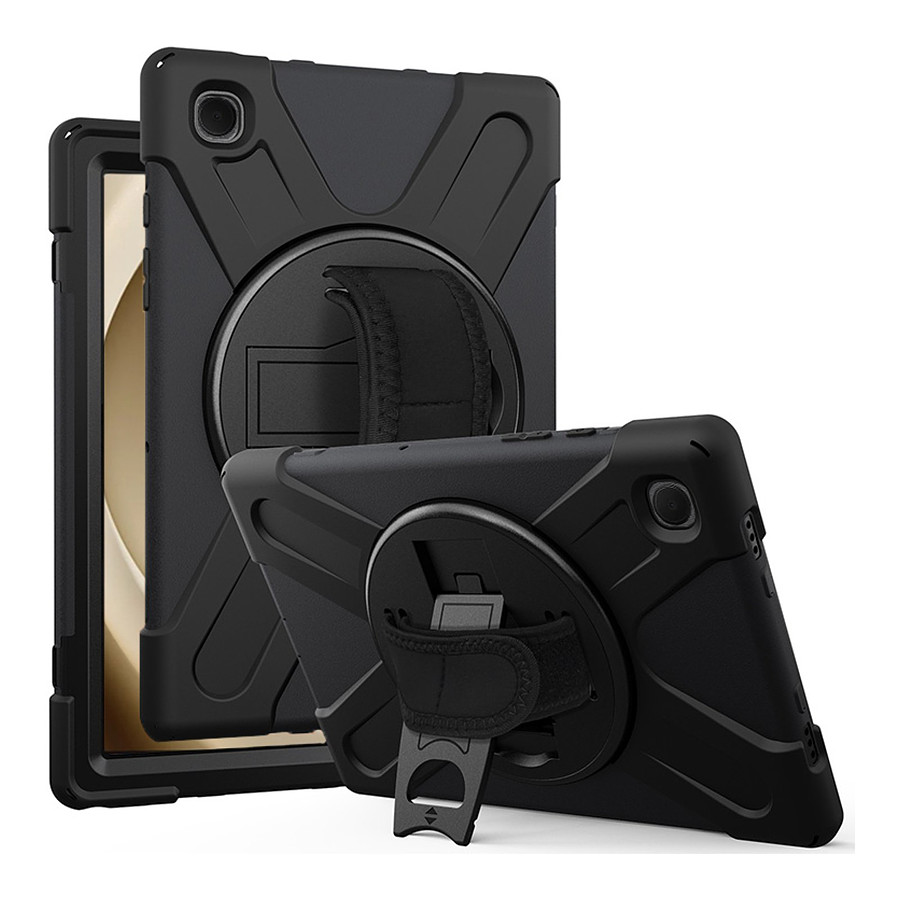 Accessoires tablette tactile Akashi Coque renforcée (noir) - Samsung Galaxy Tab A9+ 11"