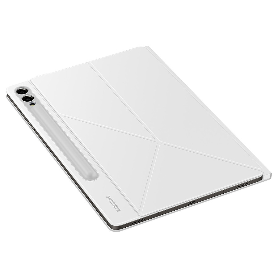 Accessoires tablette tactile Samsung Book Cover Hybride EF-BX810 Blanc pour Samsung Galaxy Tab S9+/S9 FE+