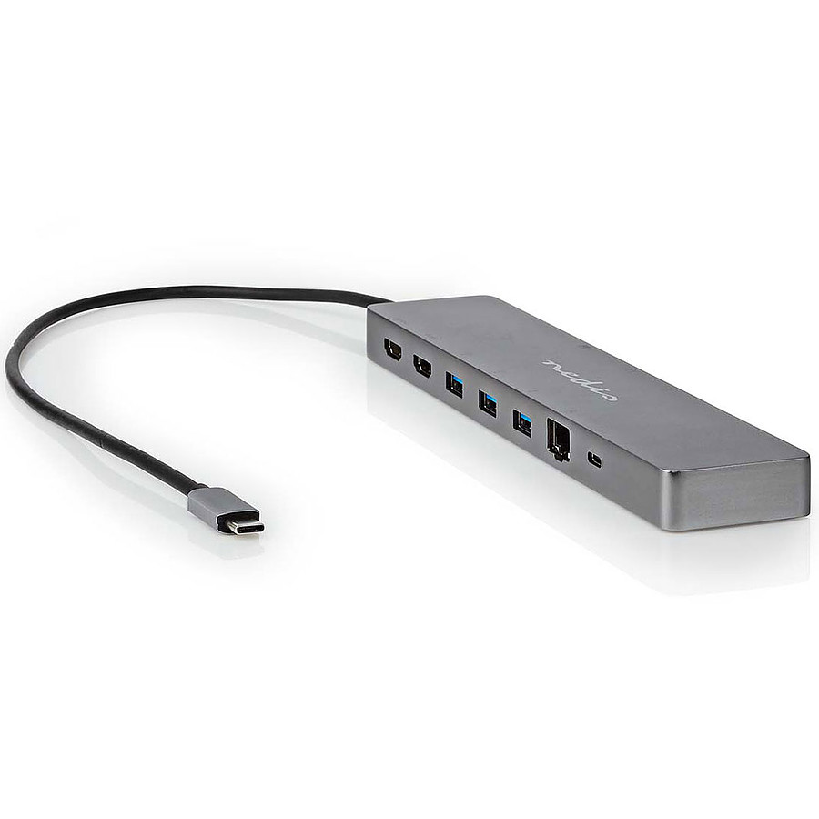 Câble USB Nedis USB-C 10-en-1 Docking Station