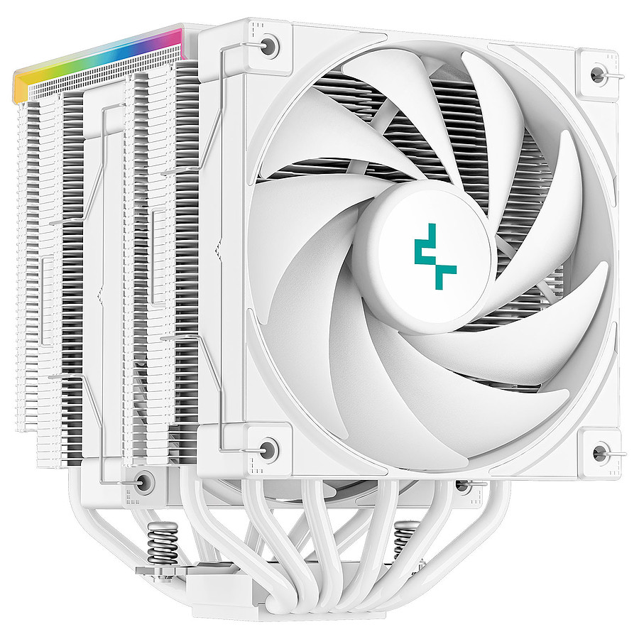 Refroidissement processeur DeepCool AK620 Digital - Blanc