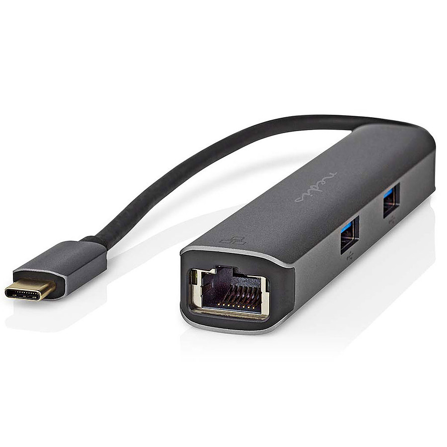 Câble USB Nedis USB-C 5-en-1 Docking Station