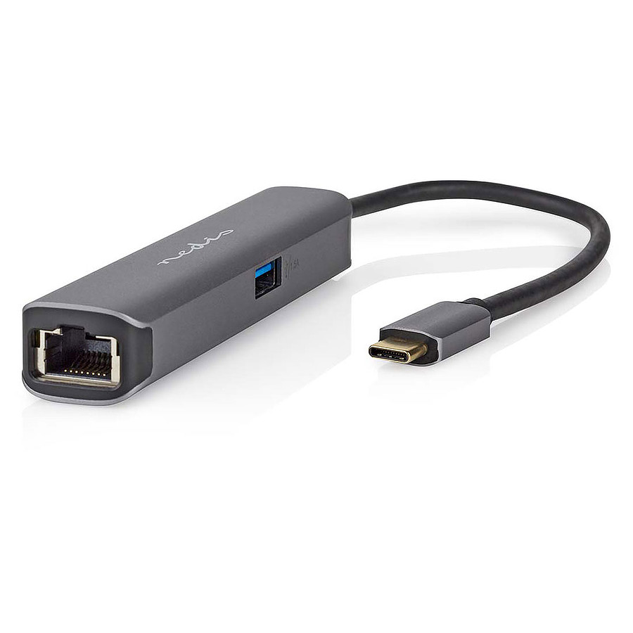 Câble USB Nedis USB-C 4-en-1 Docking Station