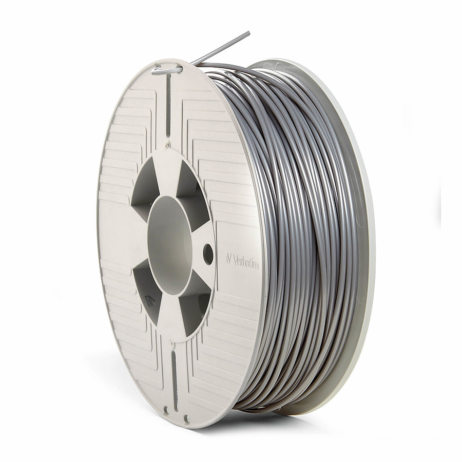 Filament 3D Verbatim ABS -  Gris Aluminium 2.85mm