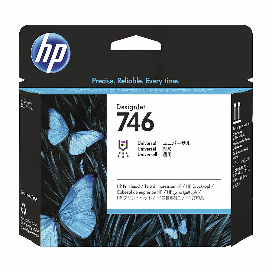 Cartouche d'encre HP 746 (P2V25A) - Couleur