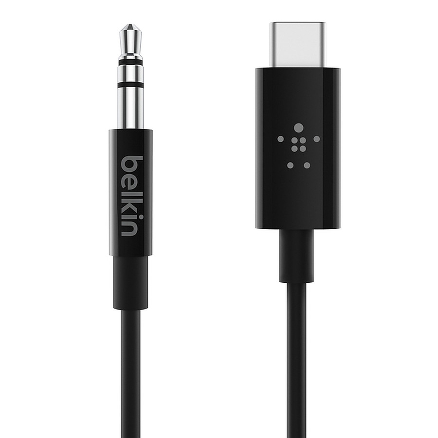 Adaptateur audio Belkin Câble USB-C vers Jack 3.5 mm - 90 cm