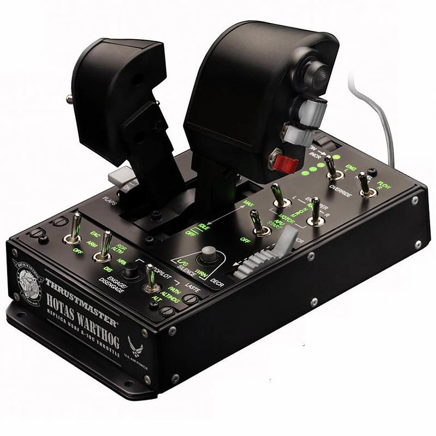 Thrustmaster HOTAS Warthog Dual Throttle Simulation De Vol Thrustmaster Sur Materiel Net OOP