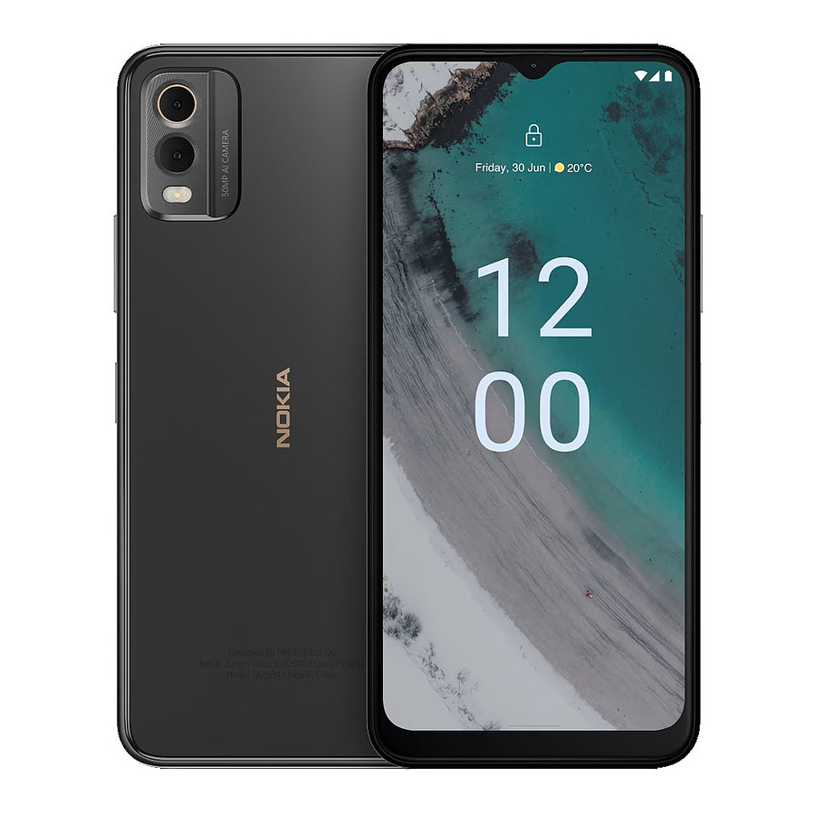 Smartphone Nokia C32 (charbon) - 64 Go