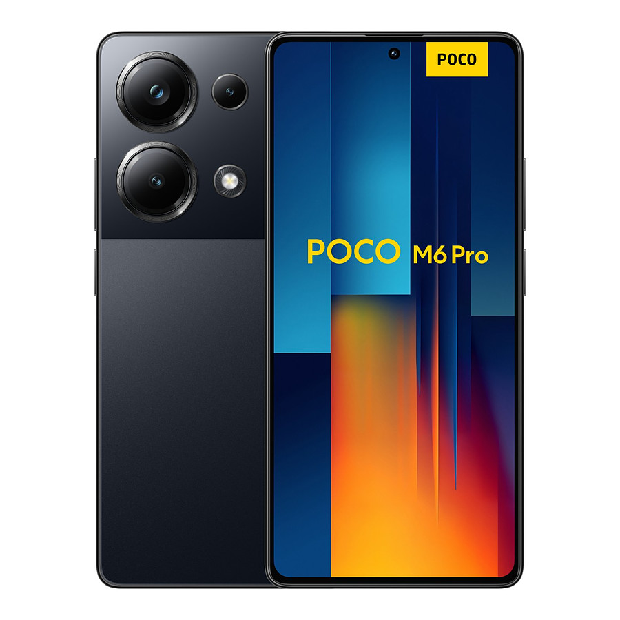 Smartphone POCO M6 Pro (Noir) - 512 Go