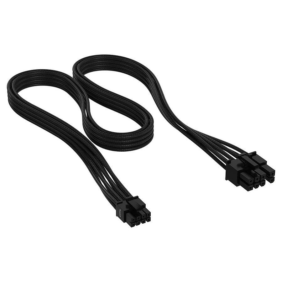Câble d'alimentation Corsair Premium Câble PCIe (connecteur simple) type 5 Gen 5