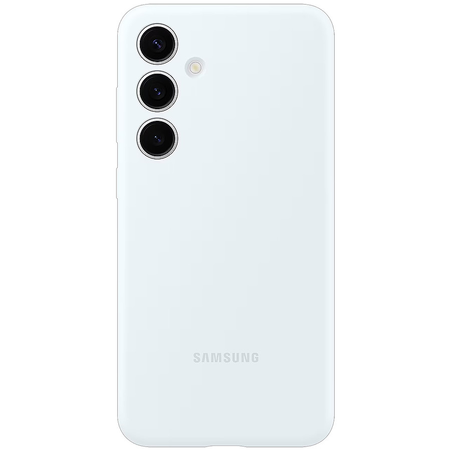 Coque et housse Samsung Coque Silicone Blanc Galaxy S24+