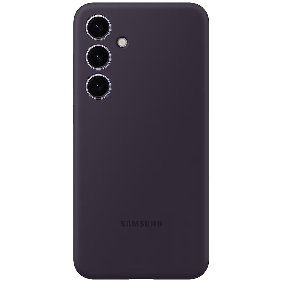 Coque et housse Samsung Coque Silicone Violet foncé Galaxy S24+
