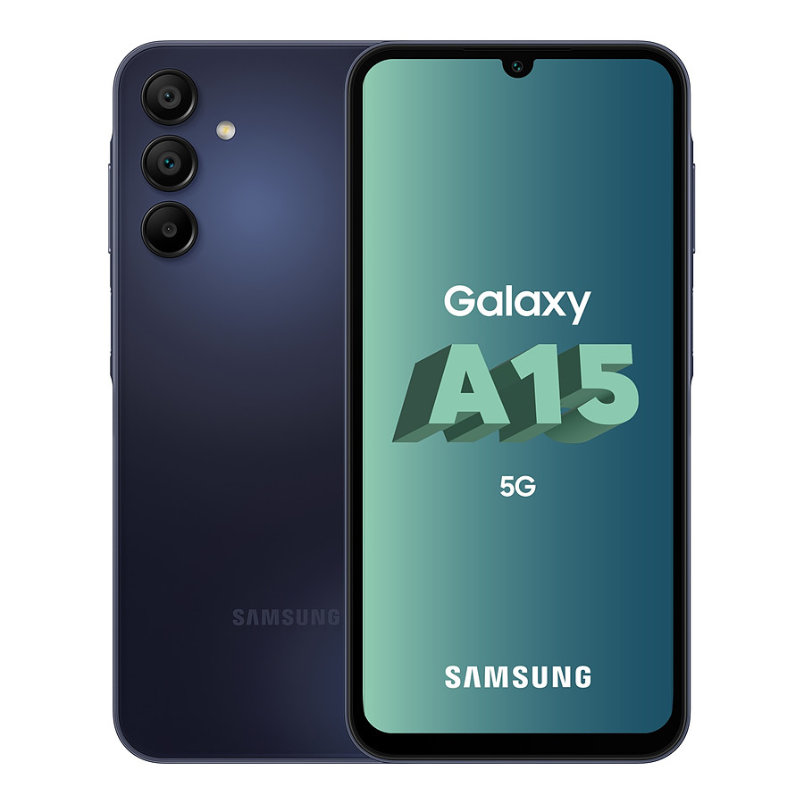 Samsung Galaxy A15 5G Bleu Nuit (4 Go / 128 Go) - Mobile & smartphone -  Garantie 3 ans LDLC