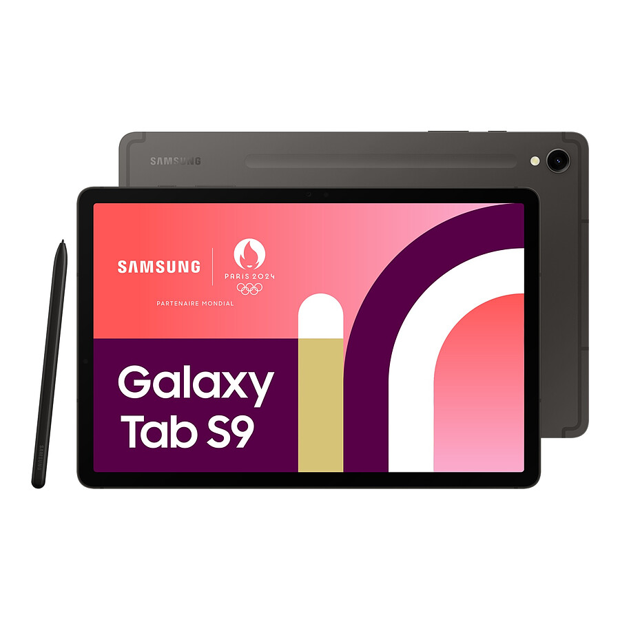 Tablette Samsung Galaxy Tab S9 11" SM-X716B Anthracite WiFi - 5G - 128 Go - 8 Go