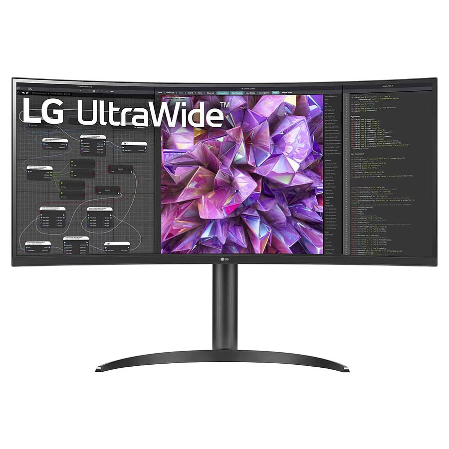 Écran PC LG 34WQ75C-B