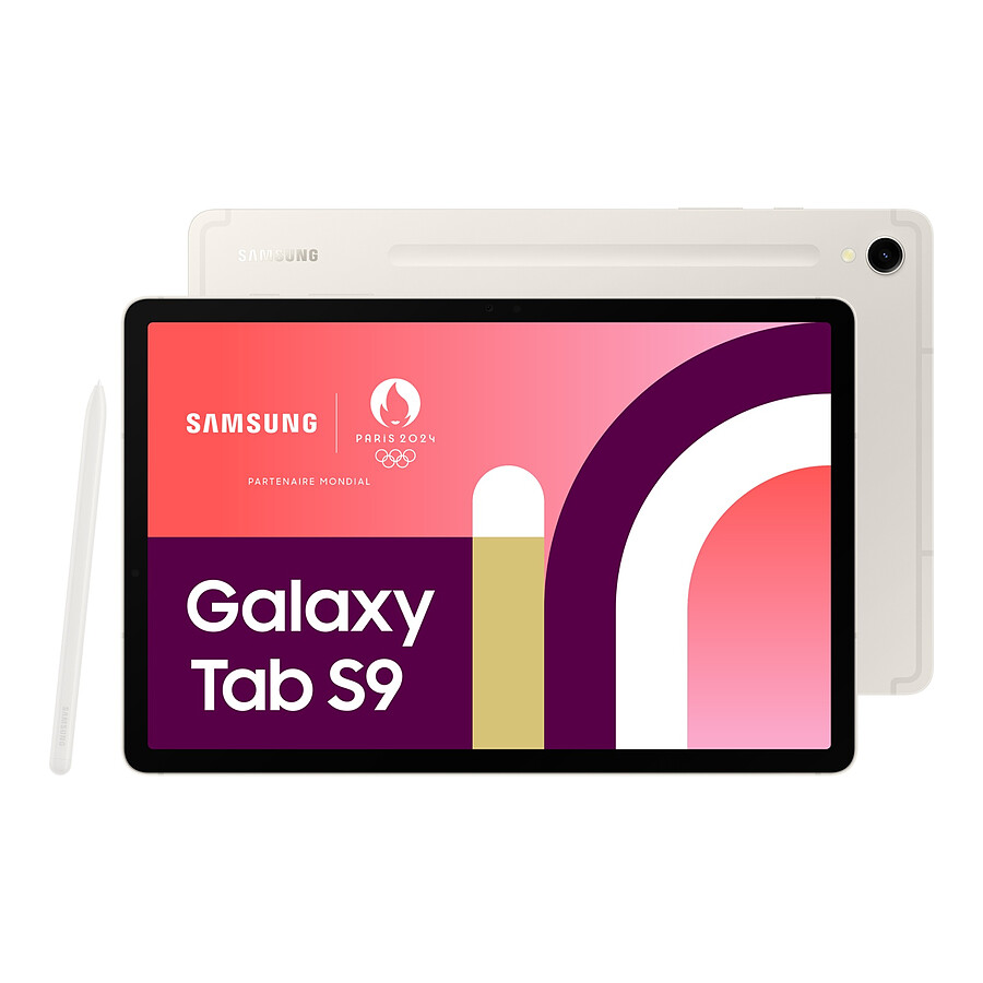Tablette Samsung Galaxy Tab S9 11" SM-X710NZ Beige WiFi - 128 Go - 8 Go - Occasion