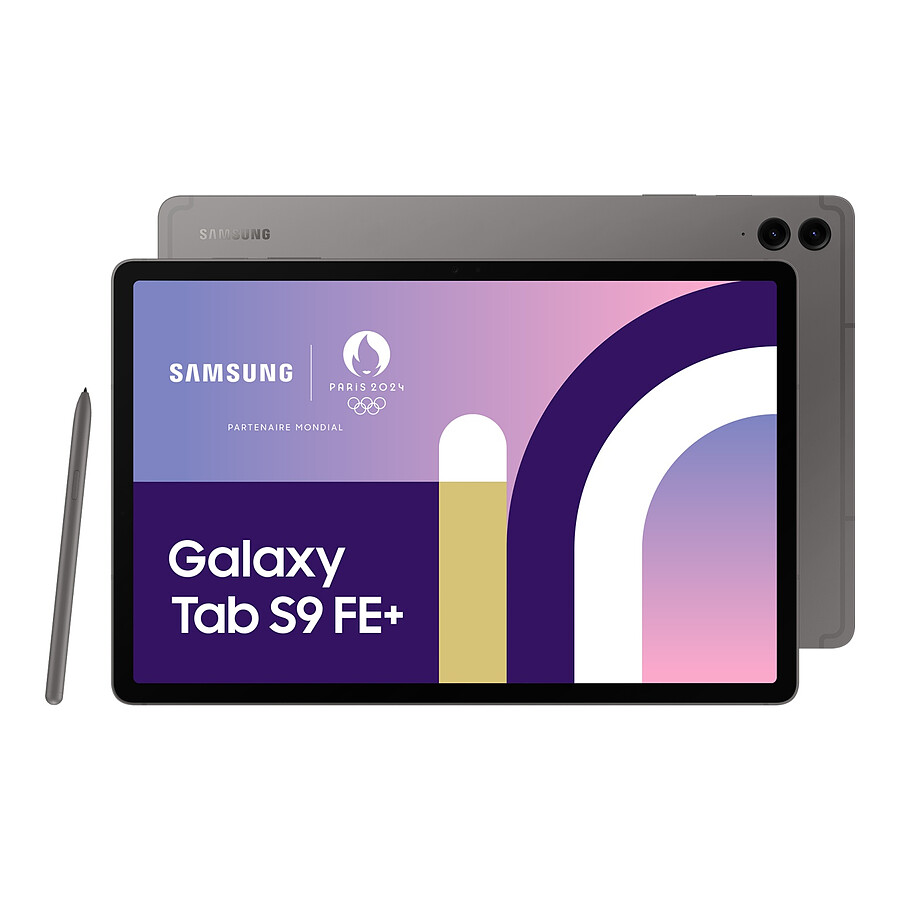 Tablette Samsung Galaxy Tab S9 FE+ 12.4" SM-X610N Anthracite WiFi - 256 Go - 12 Go