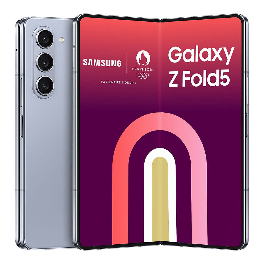Smartphone Samsung Galaxy Z Fold5 (Bleu) - 256 Go - 12 Go